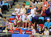 I Avropa Oyunlarında azərbaycanlı gimnastlar akrobatika yarışlarında final mərhələsinə çıxdı. Bakı, Azərbaycan, 17 iyun 2015